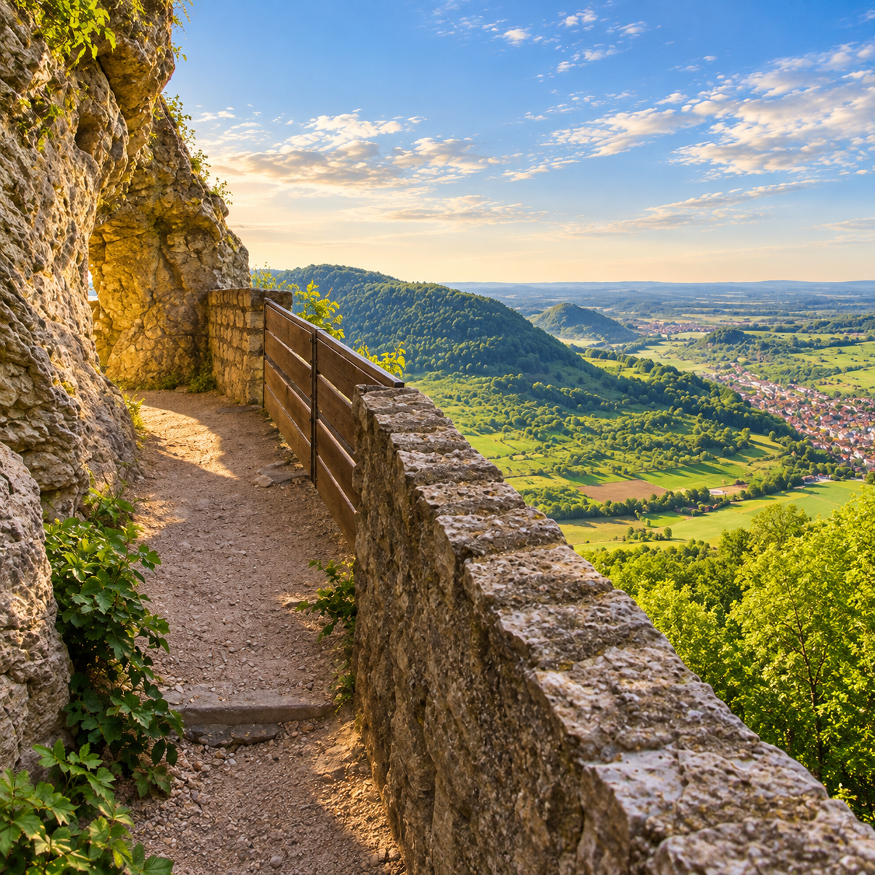 Felsenlandschaft der Schwäbischen Alb
