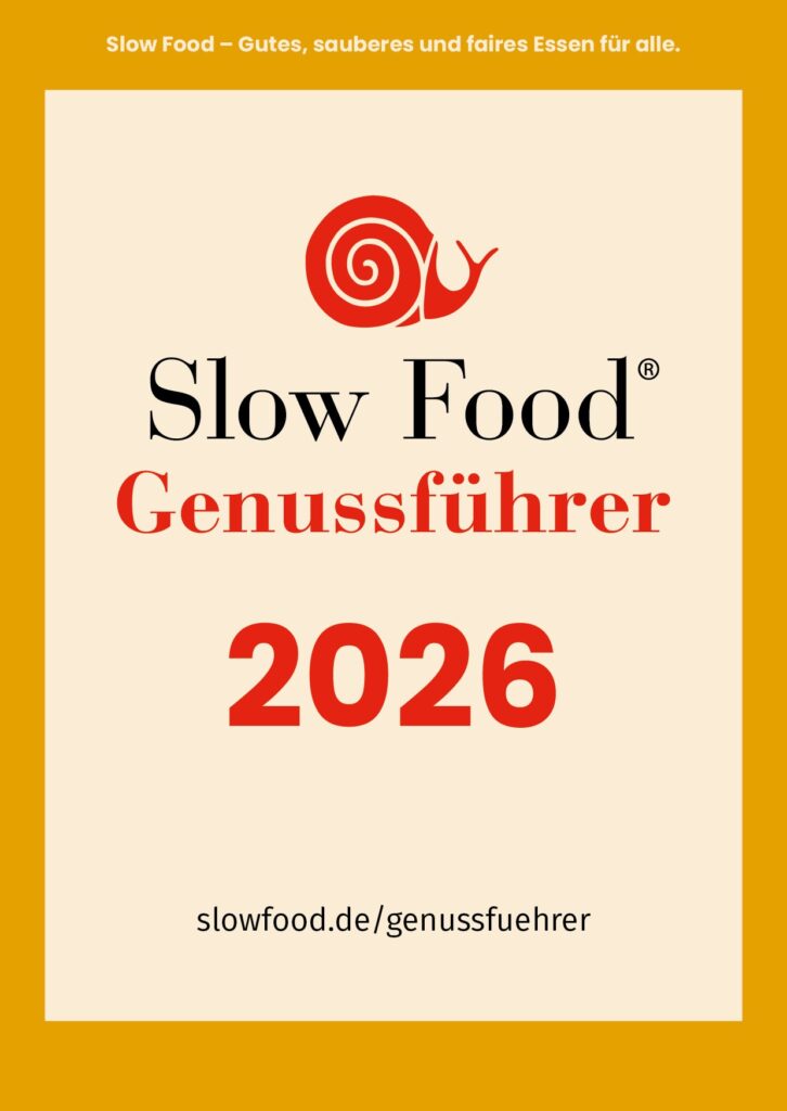 Auszeichnung im Slow Food Genussführer Deutschland